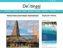 Tablet Screenshot of destinasi-indonesia.com